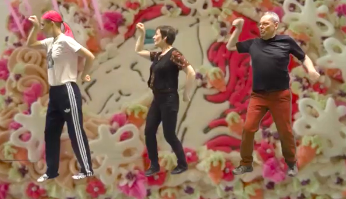 Amateur family dancing in experimental dance piece! (The Original)