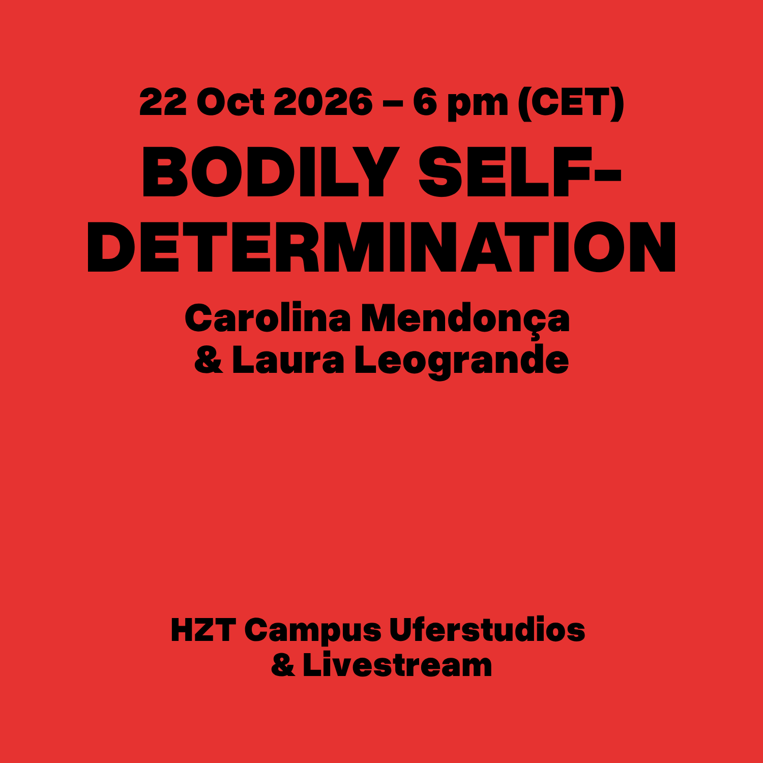 Bodily Self-Determination