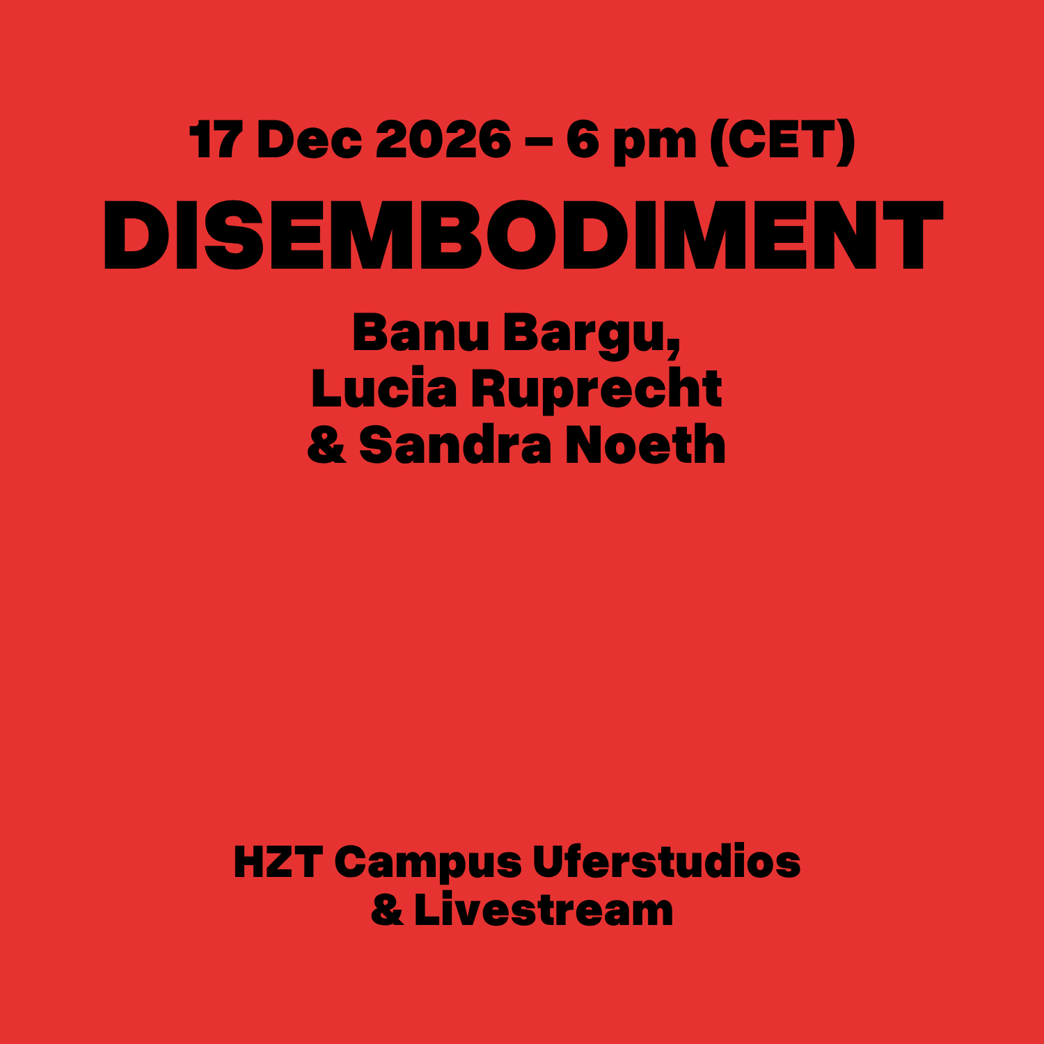 Disembodiment