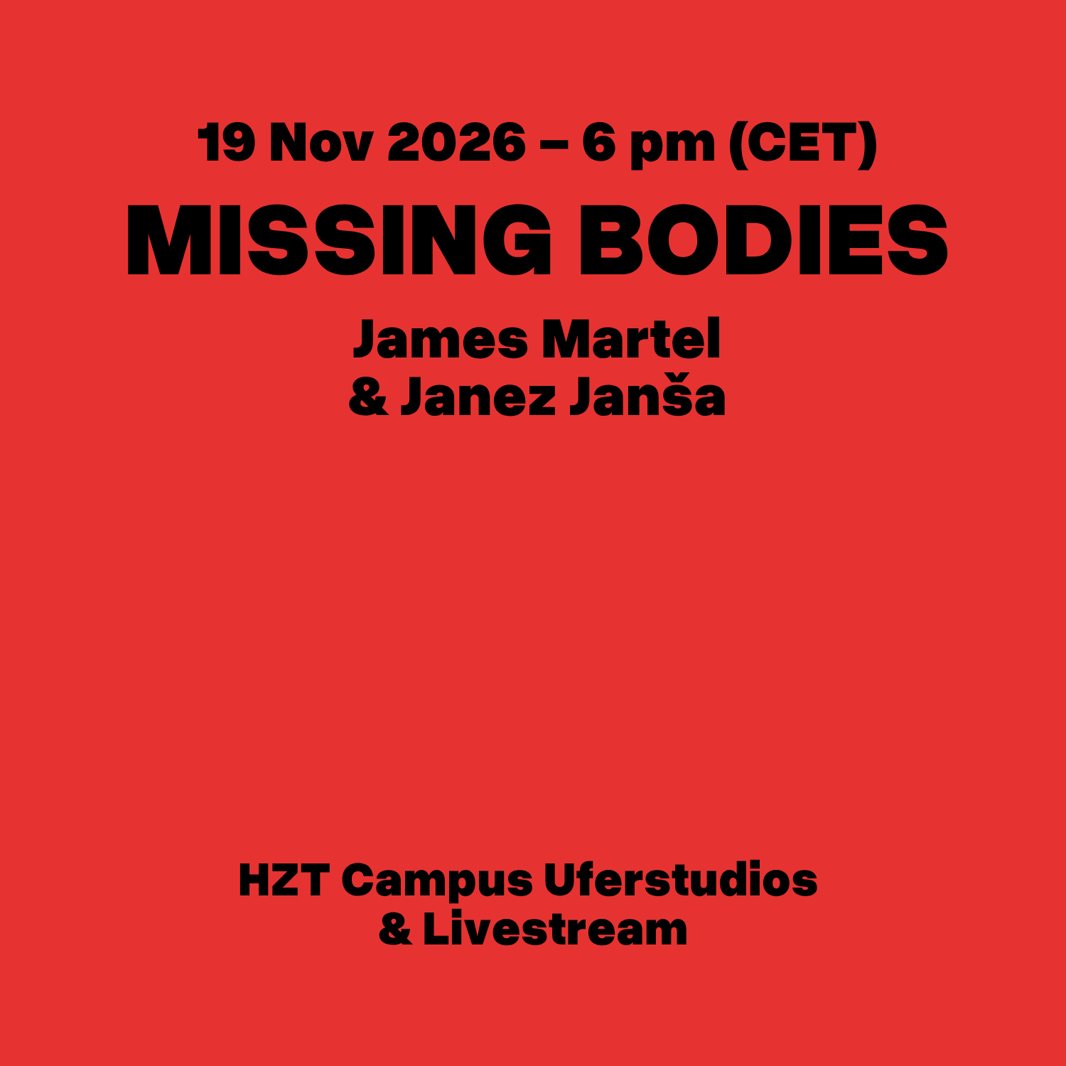 Missing Bodies
