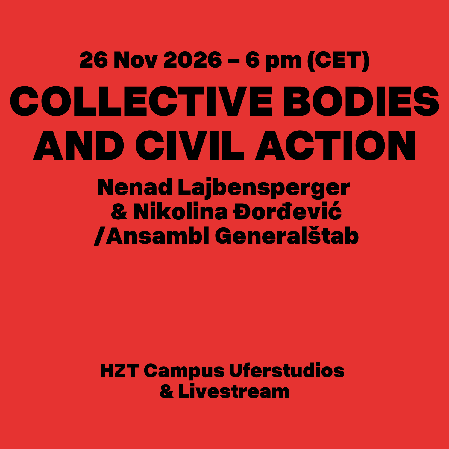 Collective Bodies and Civil Action