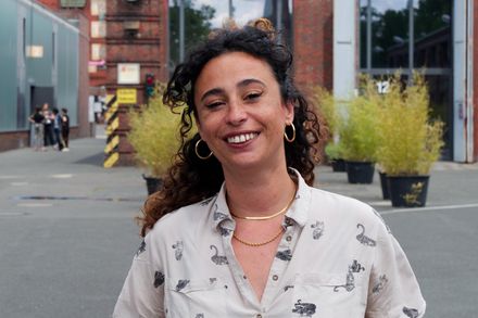 Rima Najdi in den Uferstudios