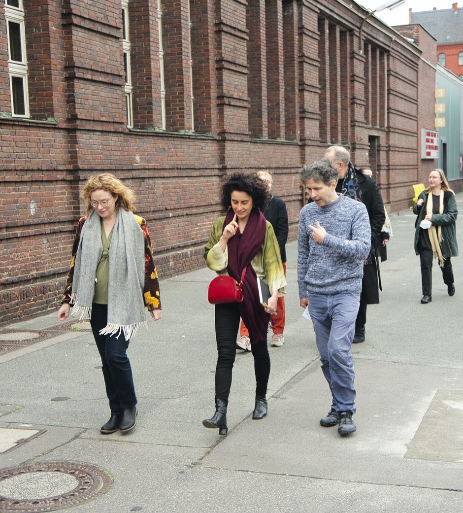 Anna-Luise Kiss, Armaghan Naghipour, Nik Haffner, Jana Schütze (v.l.n.r.)